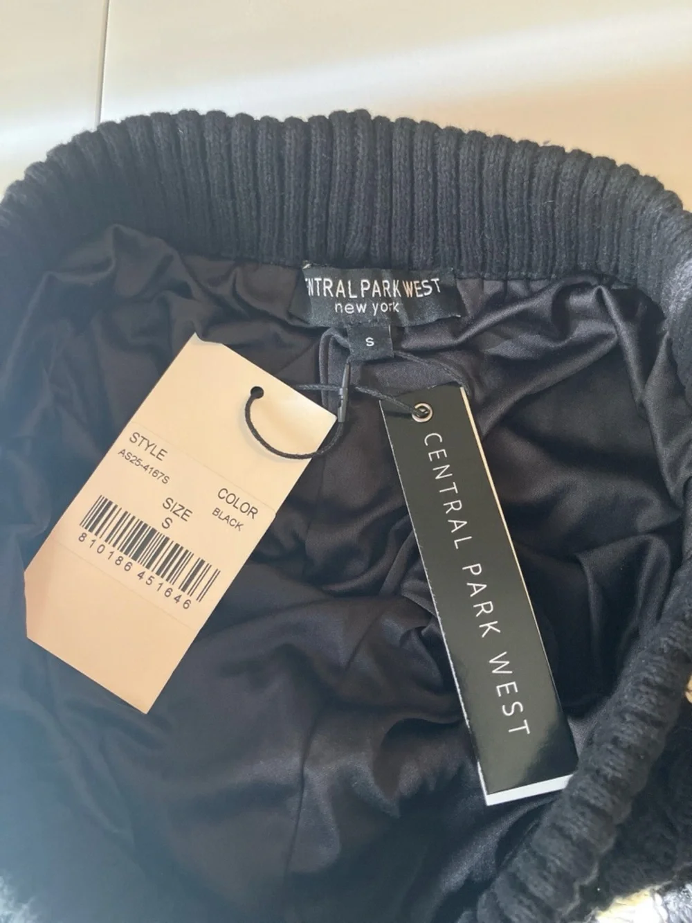 Central Park West High-Rise Wide-Leg Crochet-Knit Pants Novelty Stitch Small NWT - Picture 8 of 15